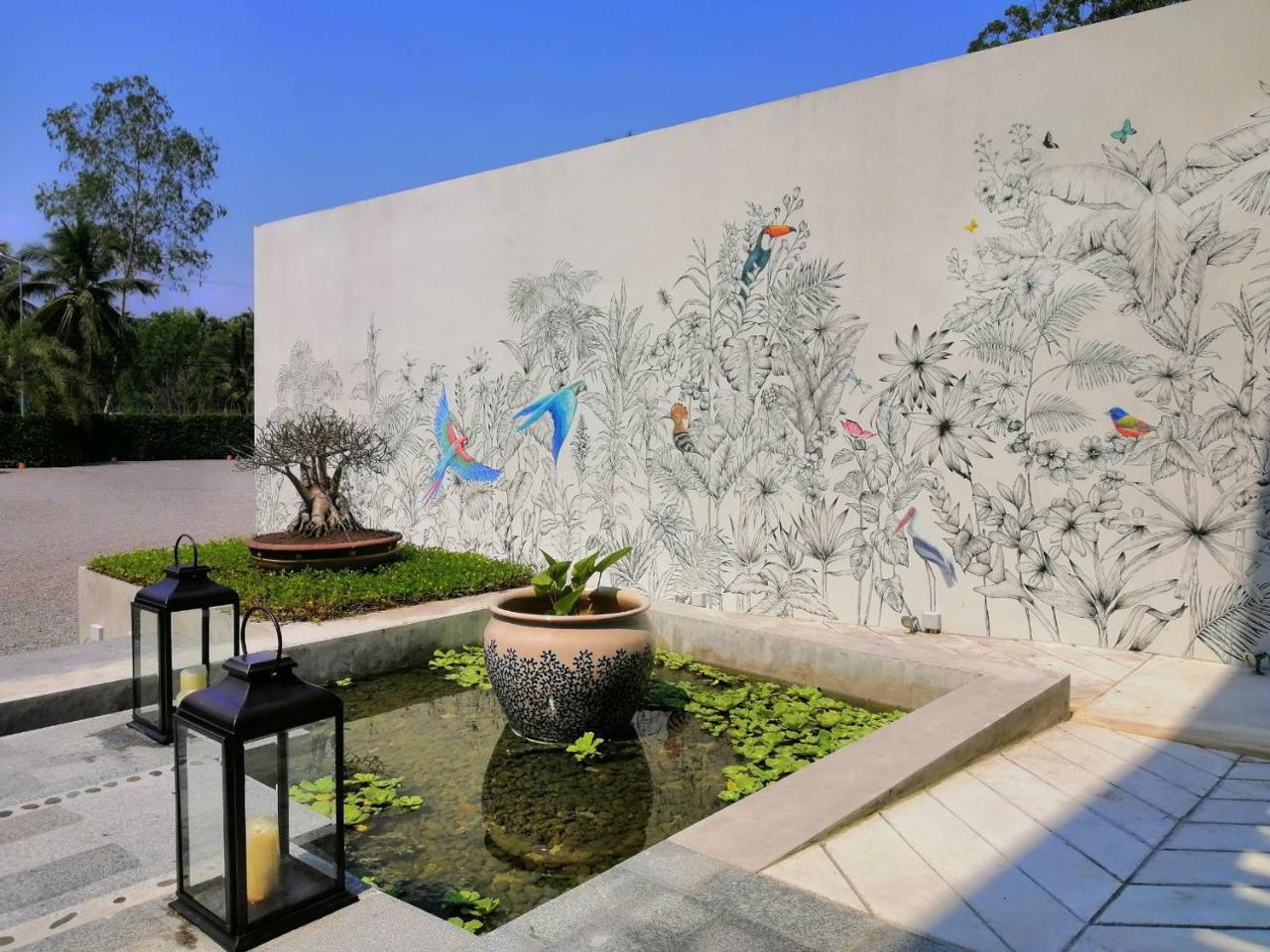 Tungtong Beach Villas Thap Sakae Ngoại thất bức ảnh
